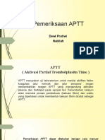 Pemeriksaan APTT