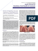 Review of Properties Uses and Limitation of Transpalatal Arch Tpa in Orthodontic Treatment