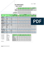 May - Weekly Staff Schedule - 28 May - 04 June