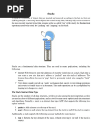 Stacks and Queues