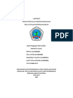 LAPORAN HASIL PENJUALAN KEWIRAUSAHAAN K2