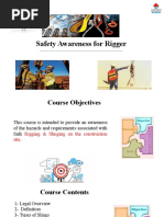 Safe Lifting and Rigging Training | PDF | Rope | Crane (Machine)