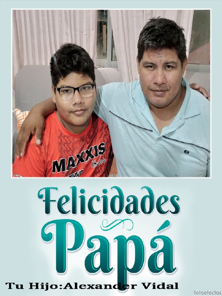 Tarjeta Dia Del Padre | PDF