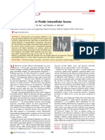 Nanostraws For Direct Fluidic Intracellular Access: Jules J. Vandersarl, Alexander M. Xu, and Nicholas A. Melosh