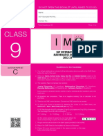 IMO SET-C Class-9