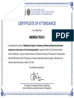 ANDREEA - TIUCU I - Certification