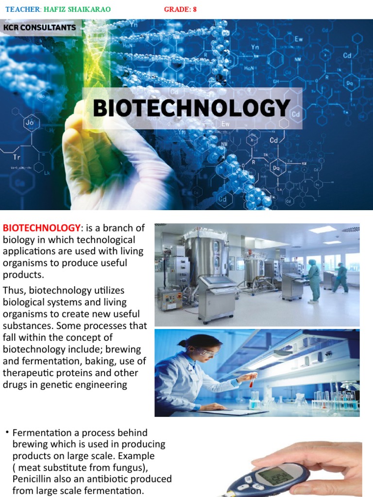 Biotechnology Complete | PDF | Beer | Biotechnology