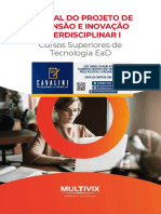Manual Do Projeto de Projeto de Extensão e Inovação Interdisciplinar I