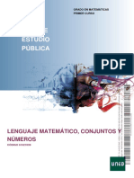 00 - Guía Lenguaje Matemático, Conjuntos y Números - 2022-23 - 61021039