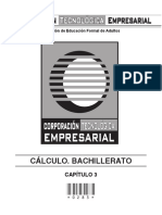 Cod. 0283 - Calculo. Bachillerato 3