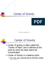 Center of Gravity and Moment of Force