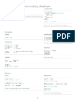 Vim Scripting Cheatsheet