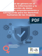Equidad de Genero en El Acceso A La Información y La Protección de Datos Personales: Empoderamiento y Salvaguardia para Los Derechos Humanos de Las Mujeres