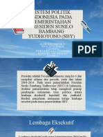 Sistem Politik Indonesia Pada Masa Pemerintahan Presiden SBY