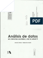 Analisis de Regresion Lineal Pardo y San Martin