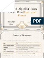 College Diploma Theme With Art Deco Borders and Frames by Slidesgo