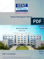 KENT Management Trainee PPT PDF-6 Dec 22