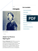 Florence Nightingale - Quién Fue, Biografía, Teoría y Aportes A La Enfermería