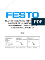 Plan de Vigilancia Prevencion y Control de La Salud de Los Trabajadores Con Riesgo de Exposición A Covid-19 Ver.06