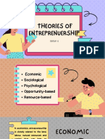 Group 4 Epp Theories of Entrepreneurship