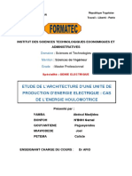 Projet de Production D'energie Electrique Definitif