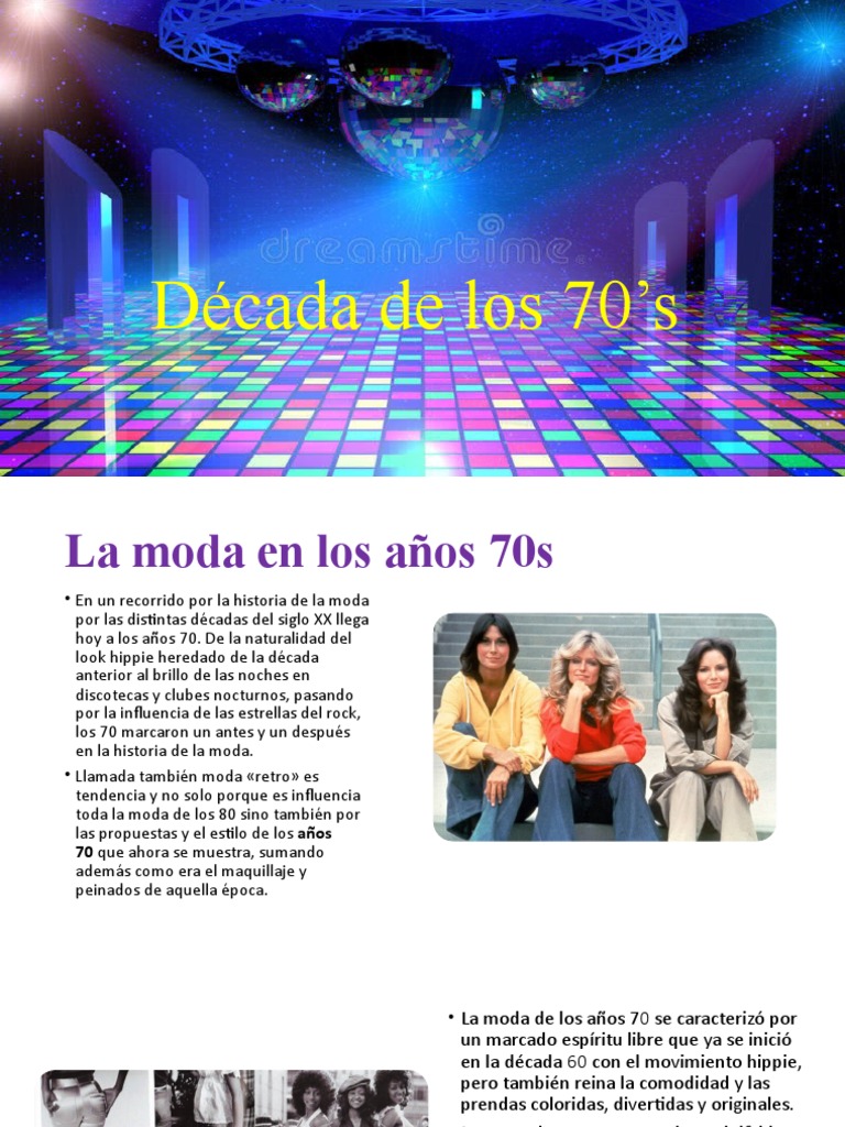 Moda y Estética de los Años 70 | PDF | Estética | Apariencia humana