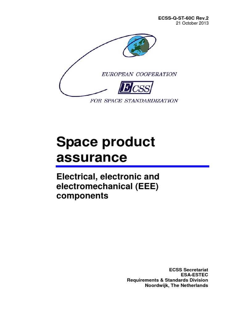 Ecss Q ST 60c Rev.2 (21october2013) | PDF | Technology & Engineering