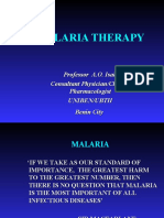 NPMCN Update Course 2011 Malaria Therapy