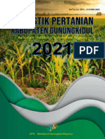 Statistik Pertanian Kabupaten Gunungkidul 2021