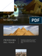 Mi Viaje A Egipto Powerpoint