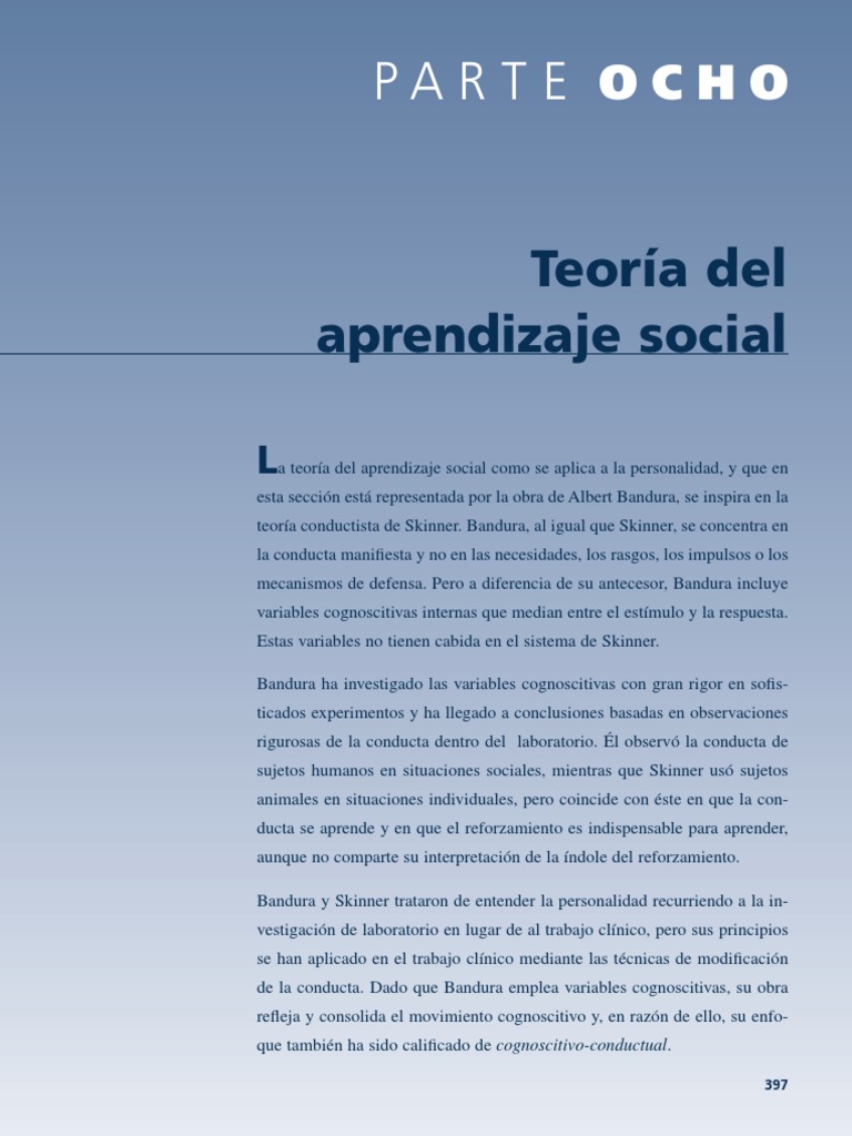 Schultz y Schultz - Teorias de La Personalidad - Páginas-415,418-427 ...