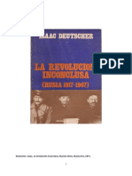 2-Deustcher, Isaac, Quiebra en La Continuidad Revolucionaria y La Estructura Social, en La Revolución Inconclusa, Nueva Era