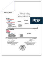 Balance Inicial2023