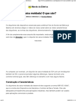 Disjuntores de Caixa Moldada! O Que São - Mundo Da Elétrica Icu e Ics