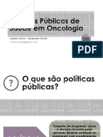 Aula - Políticas Públicas de Saúde em Oncologia