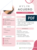 Currículum CV Aylin Aguero