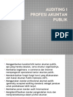 Auditing 1 - P2 (Profesi Akuntan Publik)