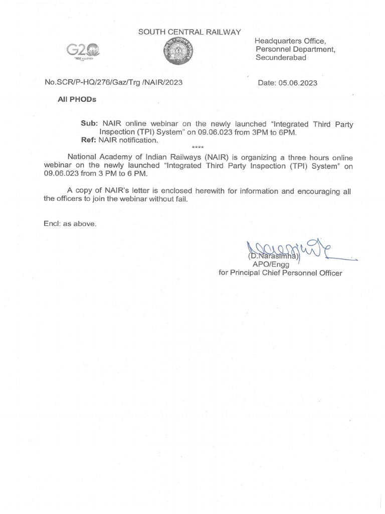 Nair Webinar Tpi System Pdf