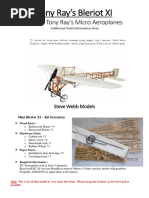 TR-SW Bleriot XI Build Document