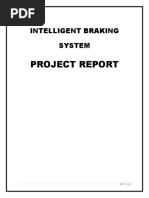 Intelligent Braking System - Project Report