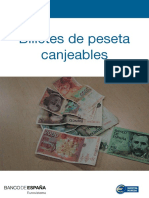 Billetes Canjeables Banco de España