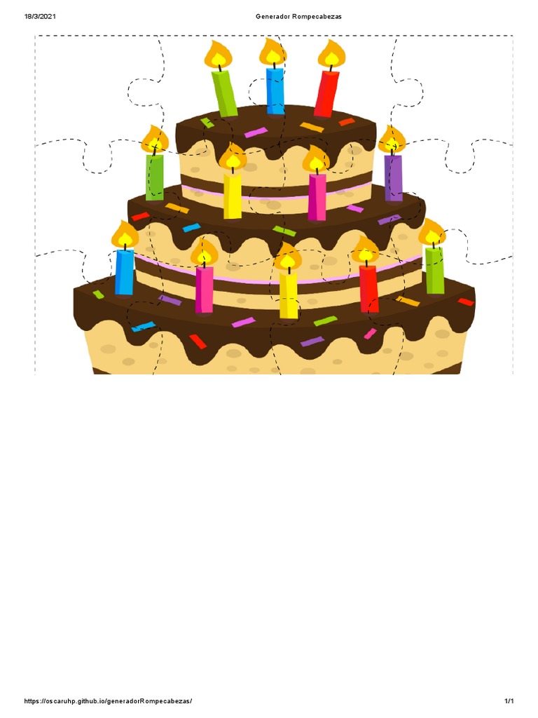 Generador Rompecabezas PDF