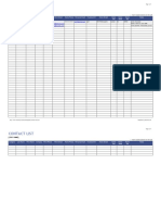 Client Database Excel Template