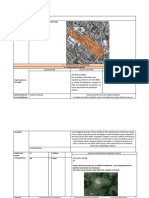 Matriz de Análisis Urbano - Área de Intervención