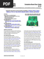 Evaluation Boards for Instrumentation Amplifiers - UG-261