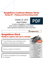 BeagleBoneCookbookWebinar 1 PlayRecAudio