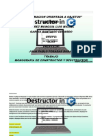 Constructor y Destructor