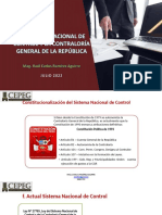 Sesion 10 - Cepeg Sistema Nacional de Control y Contraloría General de La República Julio 2022