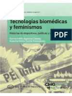 Tecnologias Biomedicas y Feminismos Hist