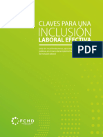 Claves para Una Inclusion Laboral Efectiva